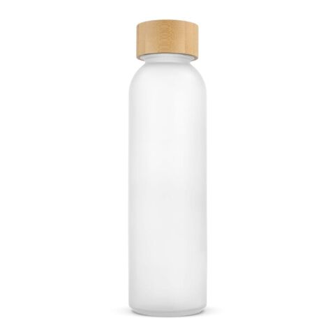 Bouteille d'eau verre &amp; bambou 500ml Blanc | sans marquage | non disponible | non disponible | non disponible