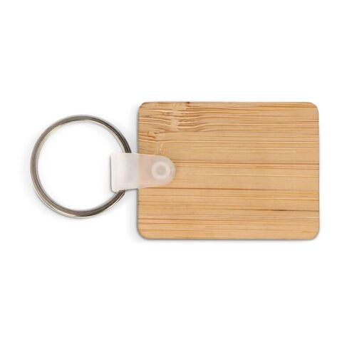 Porte-clés Bambou rectangulaire Nature | sans marquage | non disponible | non disponible | non disponible