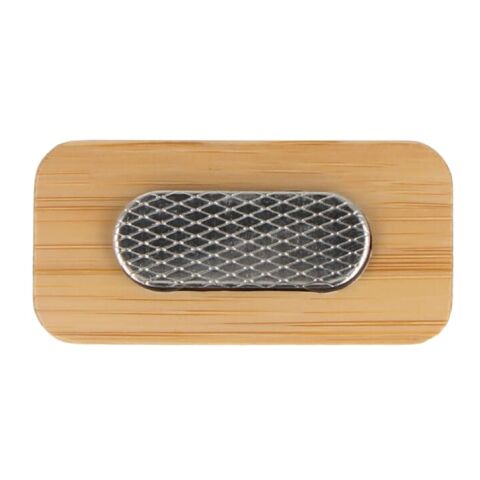 Badge en bambou avec aimant Nature | sans marquage | non disponible | non disponible | non disponible