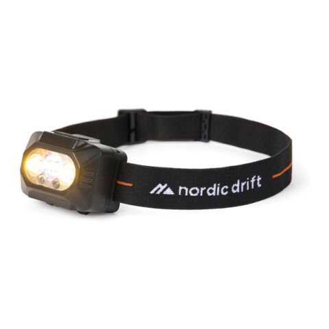 Lampe frontale à double batterie Nordic Drift Everest noir