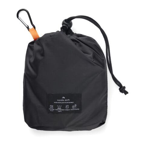 Couverture de pique-nique Nordic Drift GRS noir