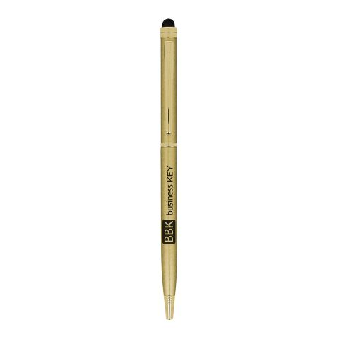Stylo Sleek Stylus Executive or | Sérigraphie 1 couleur | Capuchon-arrière clip | 10.00 mm x 24.00 mm
