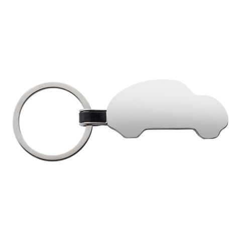 Porte-clés voiture en alliage de zinc recyclé RCS argent | sans marquage | non disponible | non disponible