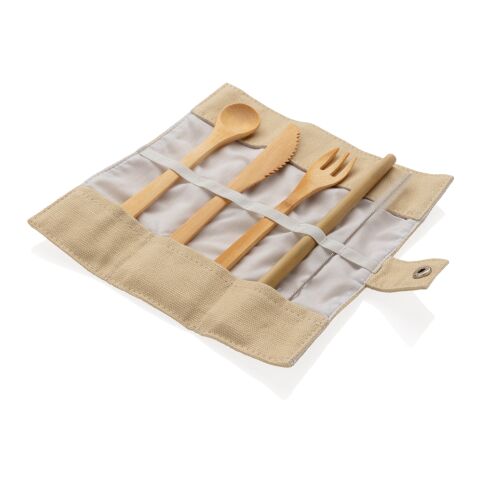Set de couverts en bambou blanc | sans marquage | non disponible | non disponible | non disponible