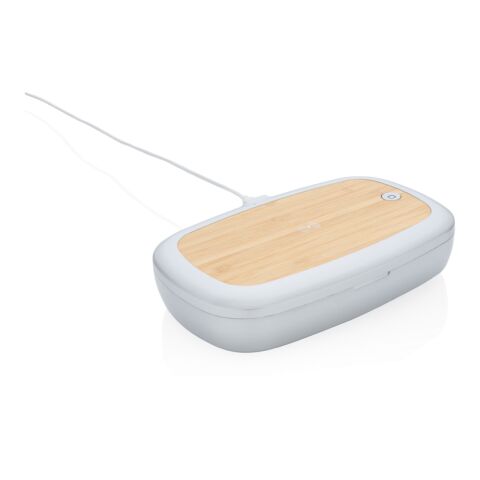 Boîte de stérilisation UV-C avec chargeur sans fil 5W Rena gris | sans marquage | non disponible | non disponible