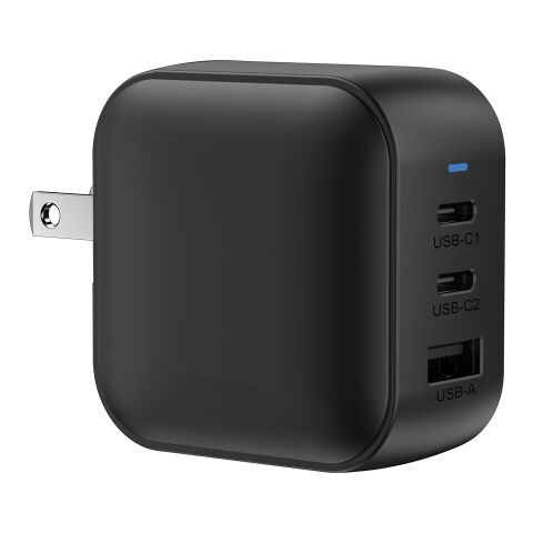 Chargeur 70W GaN en plastique RCS Urban Vitamin Santa Cruz noir | sans marquage | non disponible | non disponible