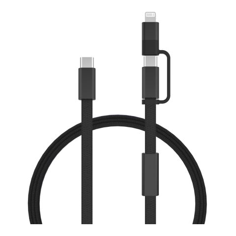 Câble de recharge rapide 60W 2-en-1 Arc RCS noir
