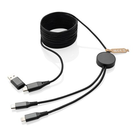 Câble 4 en 1 de 3 mètres en PET RCS Terra gris | sans marquage | non disponible | non disponible