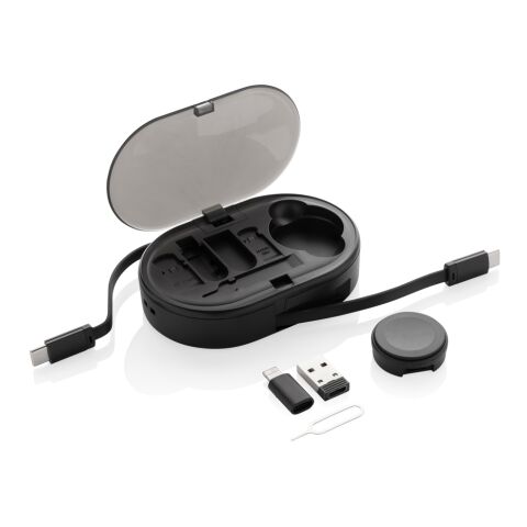 Kit de recharge 60W en plastique recyclé RCS Chargevix noir | sans marquage | non disponible | non disponible