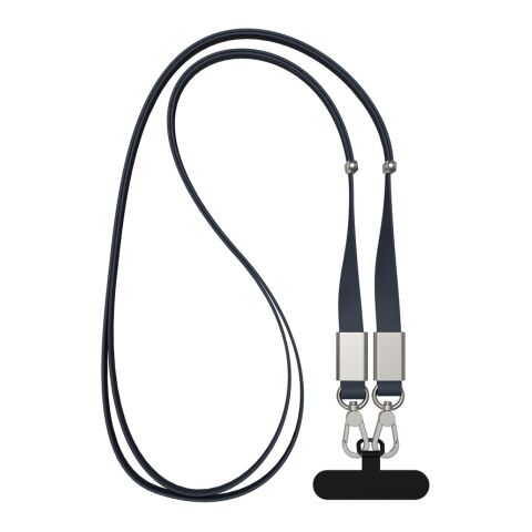 Lanière en PET recyclé RCS Nivo bleu marine | sans marquage | non disponible | non disponible