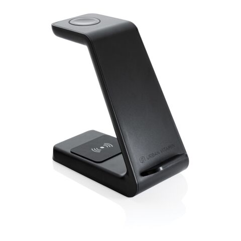 Station de charge en plastique recyclé RCS Urban V Fairfield noir | sans marquage | non disponible | non disponible