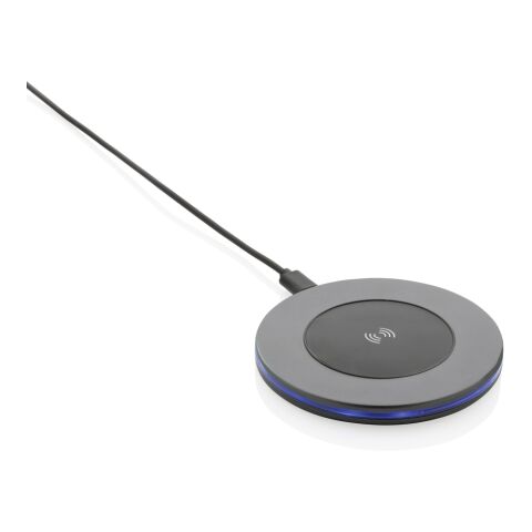 Chargeur sans fil 10W en aluminium recyclé RCS Terra gris | sans marquage | non disponible | non disponible