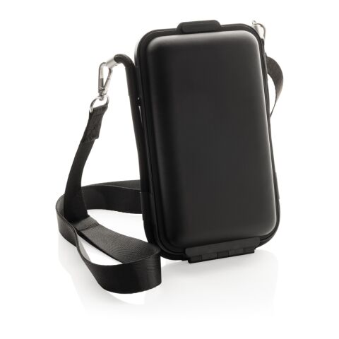 Étui de voyage rigide Swiss Peak OSLO RCS pour smartphone noir