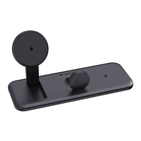 Chargeur 3 en 1 magnétique 15W Urban Vitamin Torrance noir | sans marquage | non disponible | non disponible