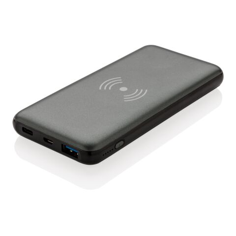 Batterie 10.000 mAh avec Power Delivery et induction 10W gris | sans marquage | non disponible | non disponible
