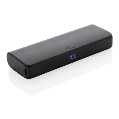 Powerbank 20000mAh charge rapide, plastique RCS, Flashcharge noir | sans marquage | non disponible | non disponible