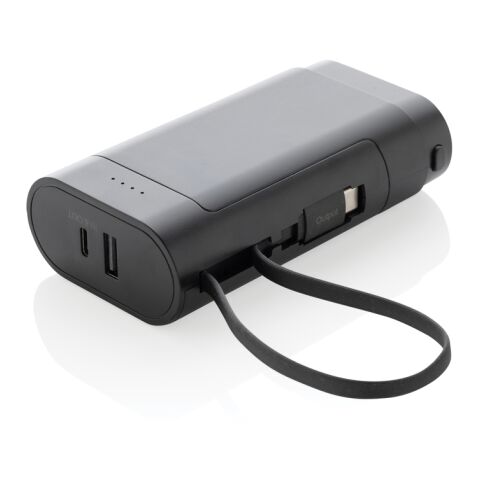 Powerbank avec batterie amovible 10.000 mAh Cyclecell noir | sans marquage | non disponible | non disponible