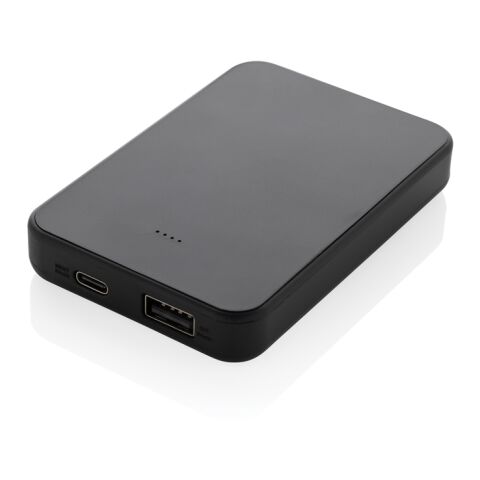 Powerbank 5000mAh avec USB C en ABS recyclé RCS Boostcore noir | sans marquage | non disponible | non disponible