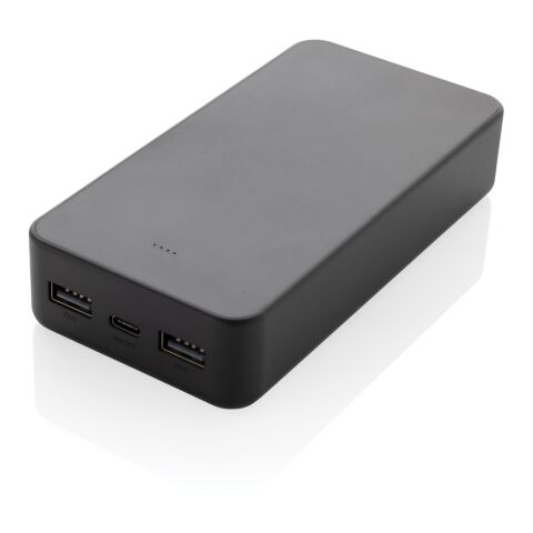 Powerbank 20.000mAh avec USB C en ABS recyclé RCS Boostcore noir | sans marquage | non disponible | non disponible
