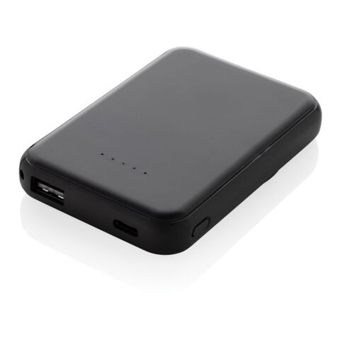 Powerbank 5000mAh et 5W en plastique recyclé RCS Stellar noir | sans marquage | non disponible | non disponible
