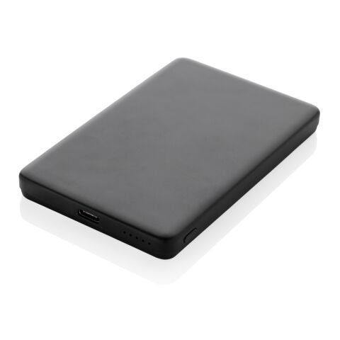 Powerbank 5000mAh et 5W en aluminium recyclé RCS Orion noir | sans marquage | non disponible | non disponible