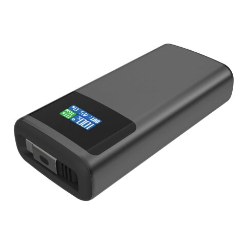 Powerbank 10.000mAh avec écran et PD45W Quantum RCS gris-noir | sans marquage | non disponible | non disponible