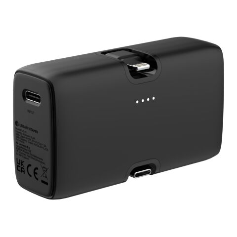 Powerbank 20W PD en plastique RCS Urban Vitamin Los Angeles noir | sans marquage | non disponible | non disponible