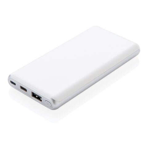 Batterie de secours 10000 mAh avec Power Delivery et type-C blanc | sans marquage | non disponible | non disponible