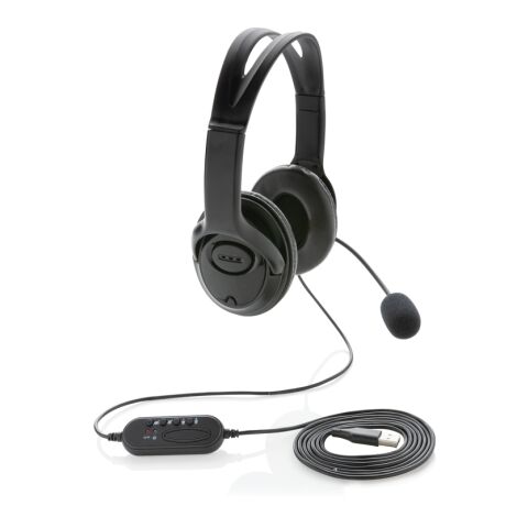 Casque audio filaire noir | sans marquage | non disponible | non disponible