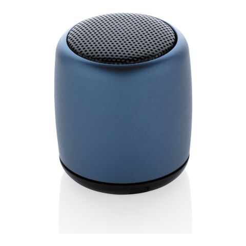 Mini enceinte sans fil en aluminium bleu | sans marquage | non disponible | non disponible