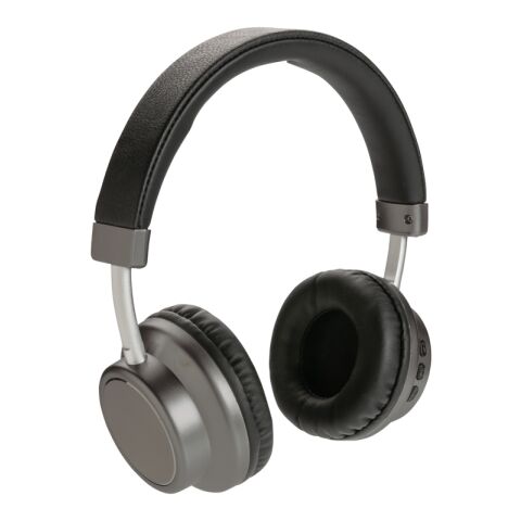Casque audio sans fil V3 Swiss Peak argent-noir | sans marquage | non disponible | non disponible