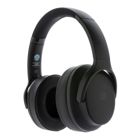 Casque audio en plastique recyclé RCS Urban V Palo Alto noir | sans marquage | non disponible | non disponible