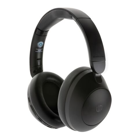 Casque audio ANC en plastique recyclé RCS Urban V Cupertino noir | sans marquage | non disponible | non disponible