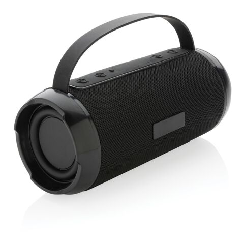 Enceinte étanche 6W Soundboom en plastique recyclé RCS noir | sans marquage | non disponible | non disponible