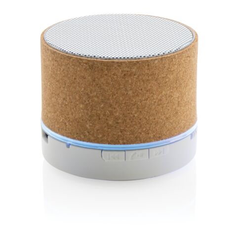 Haut-parleur 3W en liège FSC® marron | sans marquage | non disponible | non disponible