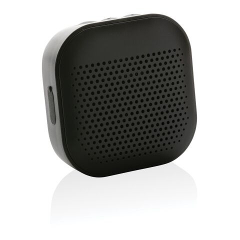 Enceinte 3W en plastique recyclé RCS Soundbox noir | sans marquage | non disponible | non disponible