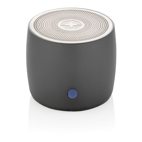 Enceinte 3W aluminium recyclé RCS Swiss peak gris | sans marquage | non disponible | non disponible