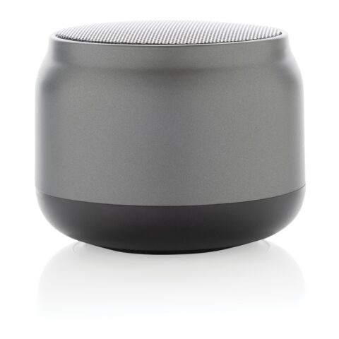 Enceinte 3W en plastique recyclé RCS BeatBuddy gris | sans marquage | non disponible | non disponible