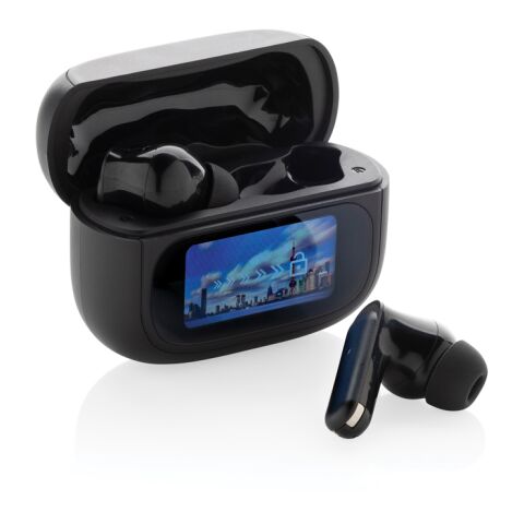Ecouteurs ANC en plastique RCS avec écran tactile Airtune noir | sans marquage | non disponible | non disponible