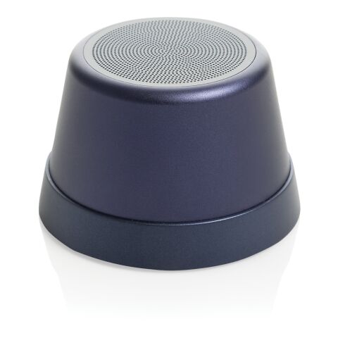 Haut-parleur magnétique 5W en aluminium recyclé RCS Nivio bleu | sans marquage | non disponible | non disponible
