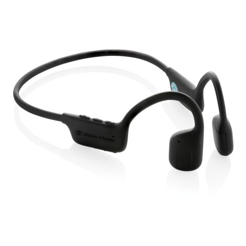 Casque audio en plastique RCS Urban Vitamin Glendale noir | sans marquage | non disponible | non disponible
