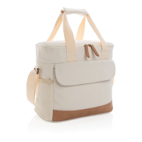 Sac isotherme Impact AWARE™ en toile 16oz recyclé blanc | sans marquage | non disponible | non disponible | non disponible