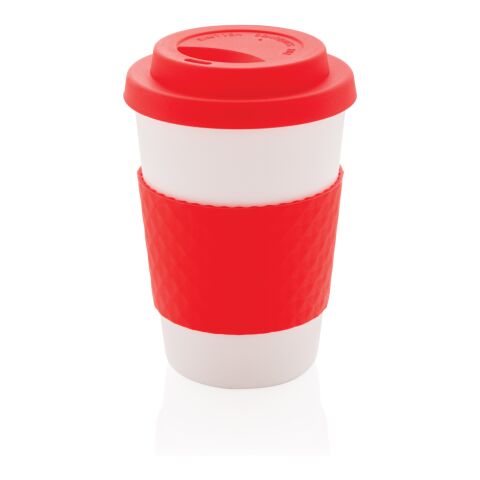 Mug en PP recyclable 270ml rouge | sans marquage | non disponible | non disponible | non disponible