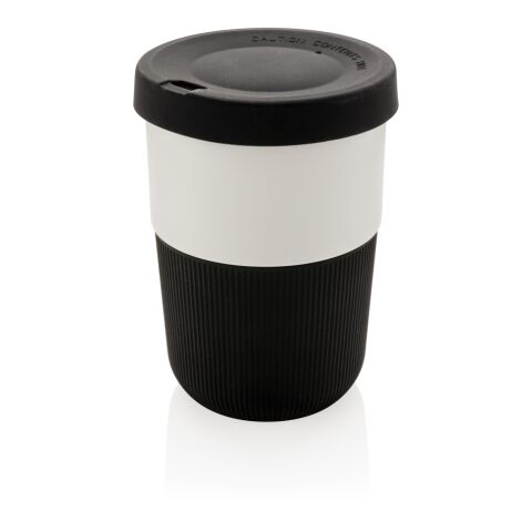 Tasse Coffee To Go 380ml en PLA noir | sans marquage | non disponible | non disponible