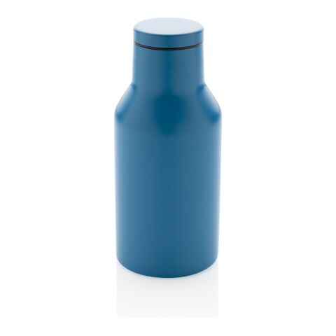Bouteille compacte en acier inoxydable recyclé RCS bleu | sans marquage | non disponible | non disponible