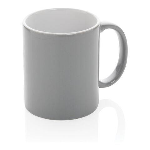Mug céramique classique gris | sans marquage | non disponible | non disponible