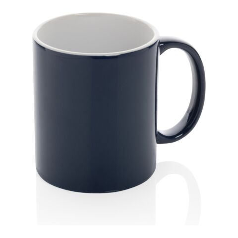 Mug céramique classique bleu | sans marquage | non disponible | non disponible