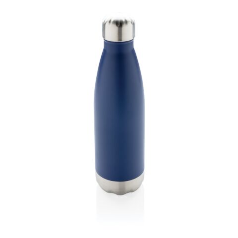 Bouteille isotherme acier bicolore - 500 ml bleu | sans marquage | non disponible | non disponible
