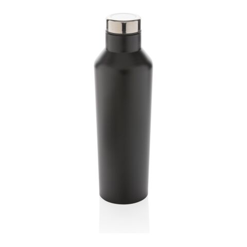 Bouteille isotherme en acier inoxydable au Design moderne noir | sans marquage | non disponible | non disponible