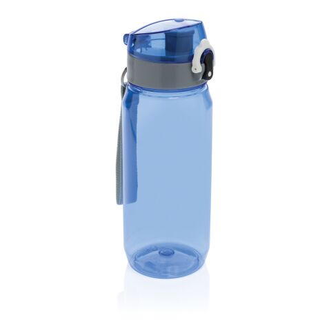 Bouteille d'eau 600ml étanche en rPET RCS Yide bleu | sans marquage | non disponible | non disponible